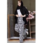 شلوار مازراتی طرحدار - مانتو پاتریس رشت