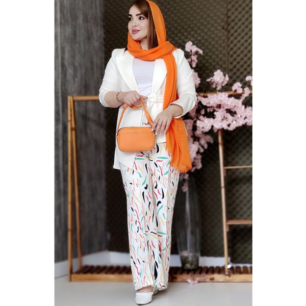 شلوار مازراتی طرحدار - مانتو پاتریس رشت