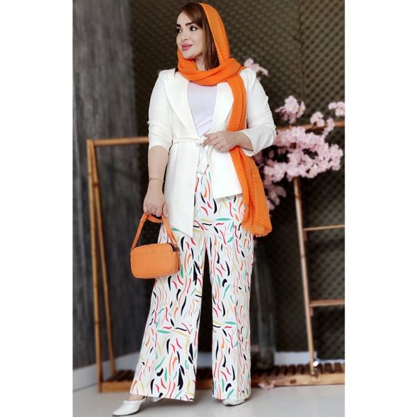 شلوار مازراتی طرحدار - مانتو پاتریس رشت