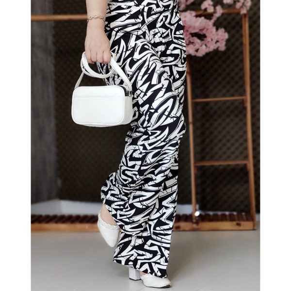 شلوار مازراتی طرحدار - مانتو پاتریس رشت