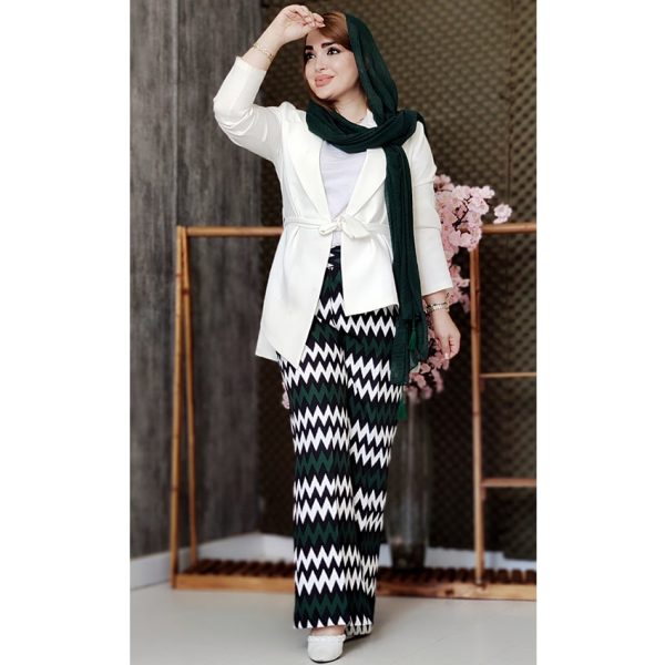 شلوار مازراتی طرحدار - مانتو پاتریس رشت