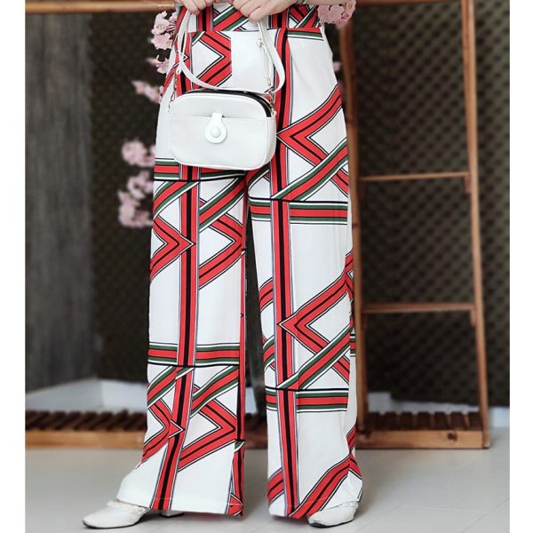 شلوار مازراتی طرحدار - مانتو پاتریس رشت