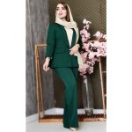 ست کت شلوار یقه آرشال مازراتی