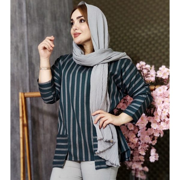 شومیز جیب دبل 408004 - Image 2