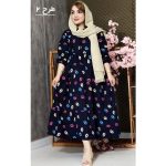 پیراهن بلند چیندار - مانتو پاتریس رشت