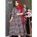 رپیراهن بلند چیندار - مانتو پاتریس رشت