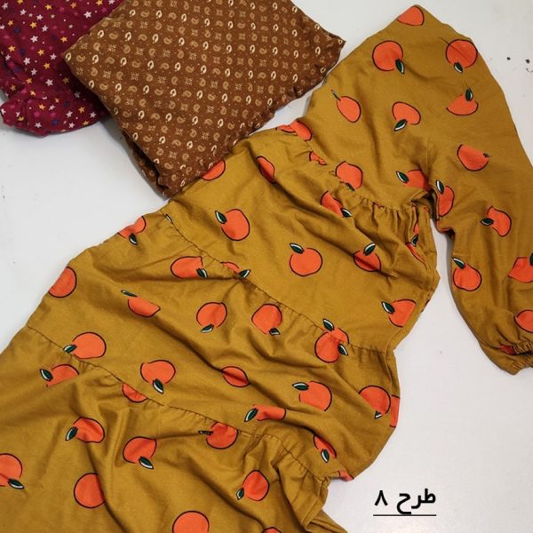 پیراهن بلند چیندار - مانتو پاتریس رشت