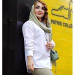 شومیز سفید بیسیک - مانتو پاتریس رشت