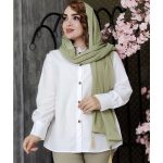 شومیز سفید بیسیک - مانتو پاتریس رشت