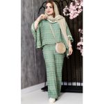 ست یقه شل کوک دوزی - مانتو پاتریس رشت