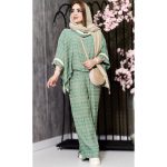 ست یقه شل کوک دوزی - مانتو پاتریس رشت