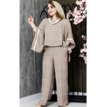 ست یقه شل کوک دوزی - مانتو پاتریس رشت