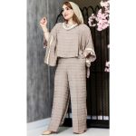 ست یقه شل کوک دوزی - مانتو پاتریس رشت