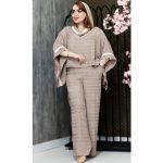 ست یقه شل کوک دوزی - مانتو پاتریس رشت