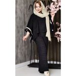 ست یقه شل کوک دوزی - مانتو پاتریس رشت