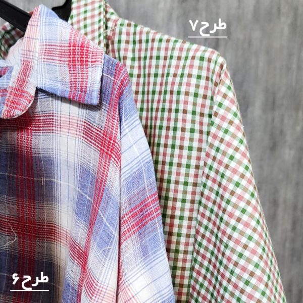 مانتو چهارخونه تک جیب - مانتو پاتریس رشت