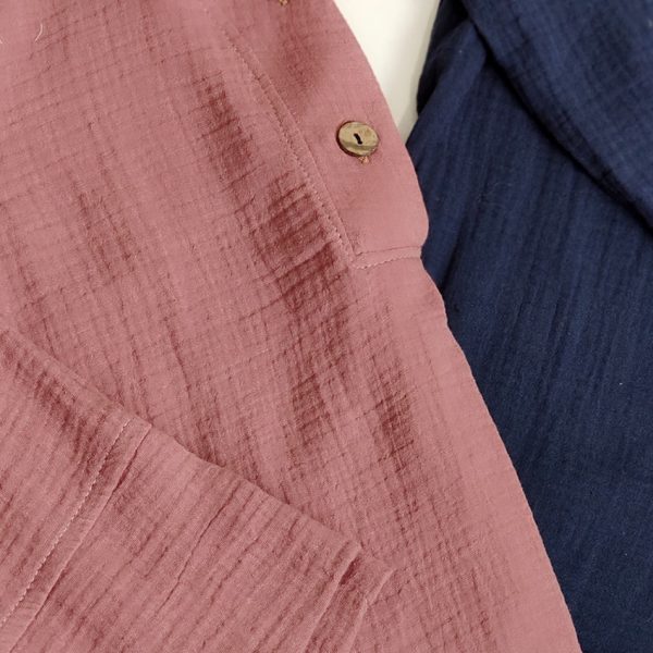 ست تونیک شلوار لینن دوبل