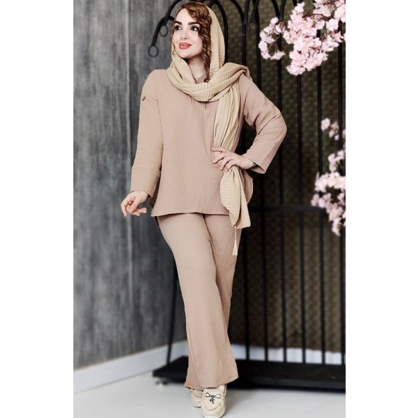 4280019-4-min ست تونیک شلوار لینن دوبل - مانتو پاتریس رشت