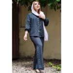 ست ابروبادی تک جیب - مانتو پاتریس رشت