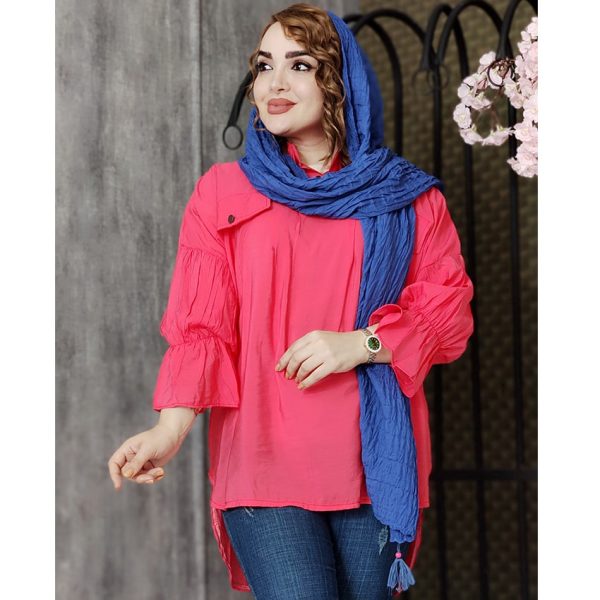 مانتو 2 جیب رنگی - مانتو پاتریس رشت