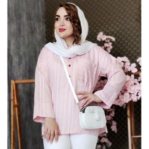 شومیز پلوتی جلوبسته - مانتو پاتریس رشت