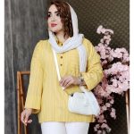 شومیز پلوتی جلوبسته - مانتو پاتریس رشت
