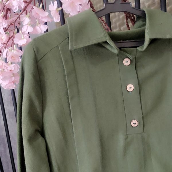 مانتو لینن پیله دار