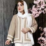 مانتو کوتاه گیپور دوزی - مانتو پاتریس رشت