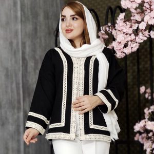 مانتو کوتاه گیپور دوزی - مانتو پاتریس رشت