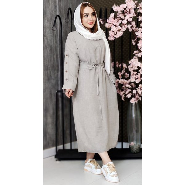 کفتان آستین دکمه- مانتو پاتریس رشت