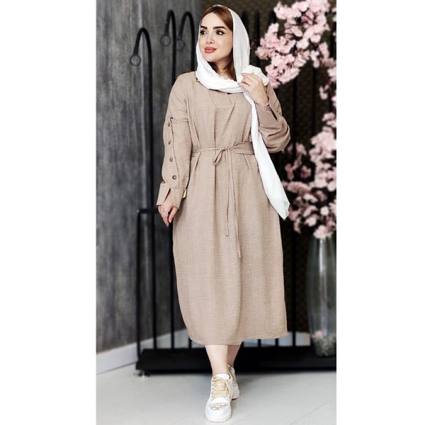 کفتان آستین دکمه- مانتو پاتریس رشت