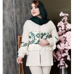 مانتو لینن ریش ریش - مانتو پاتریس رشت