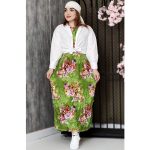 ساحلی نخی گلدار - مانتو پاتریس رشت