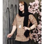 شومیز پلوتی طرحدار - مانتو پاتریس رشت