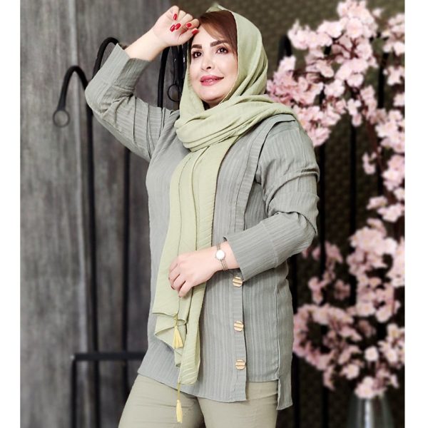 تونیک کراش 3 دکمه - مانتو پاتریس رشت