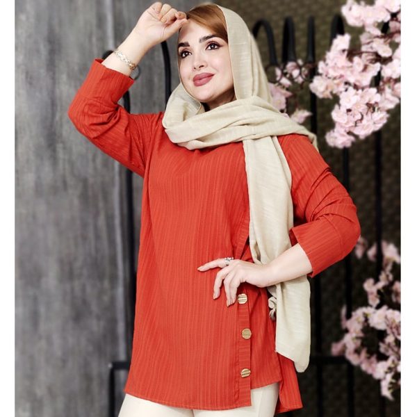 تونیک کراش 3 دکمه - مانتو پاتریس رشت