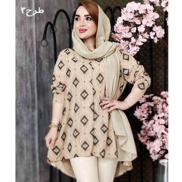 تونیک کریشه چاپی - مانتو پاتریس رشت