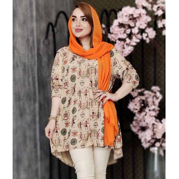 تونیک کریشه چاپی - مانتو پاتریس رشت