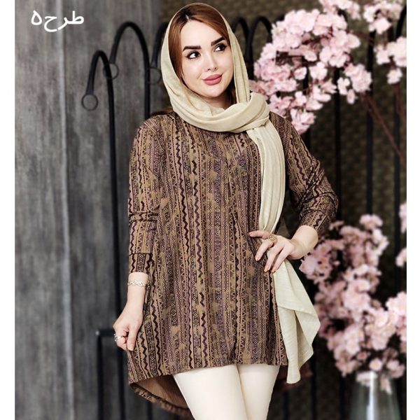 تونیک کریشه طرحدار -مانتو پاتریس رشت