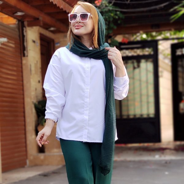 مانتو بیسیک رنگی 24900371 - Image 6