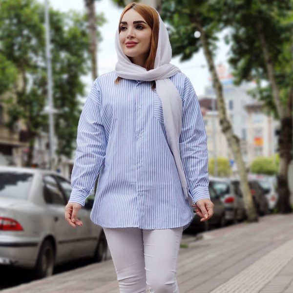 مانتو راه راه دیپلمات - مانتو پاتریس رشت