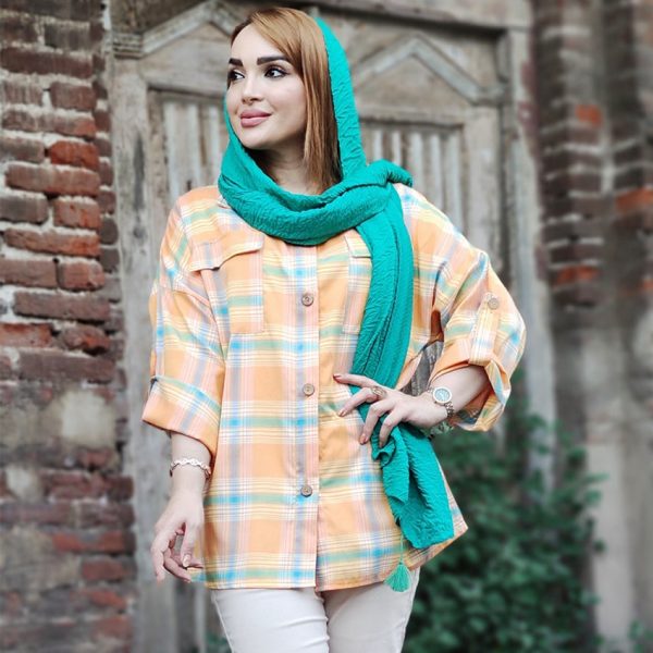 25900101-3-min مانتو چهارخونه 2 جیب - مانتو پاتریس رشت