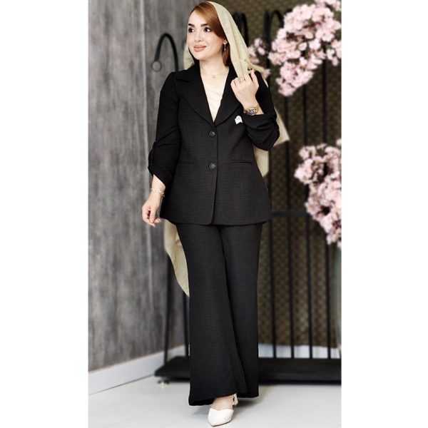 ست کت شلوار شانتون - مانتو پاتریس رشت