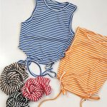 تاپ فانریپ کراپ بغل بند - مانتو پاتریس رشت