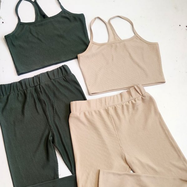 ست کراپ شلوار ریلی - مانتو پاتریس رشت