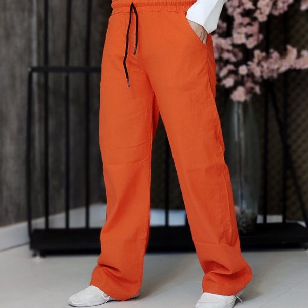 شلوار بگ لینن - مانتو پاتریس رشت