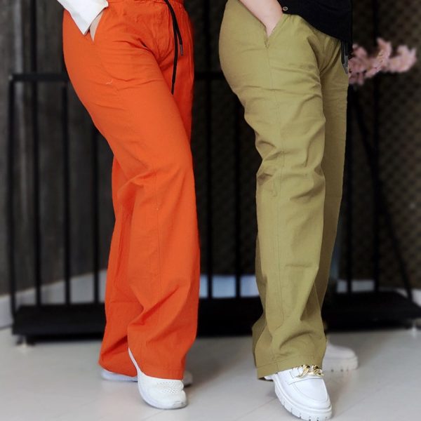 شلوار بگ لینن - مانتو پاتریس رشت