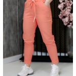 شلوار جلوجیب مرجانی