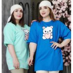 تیشرت لانگ خرس سفید - مانتو پاتریس رشت