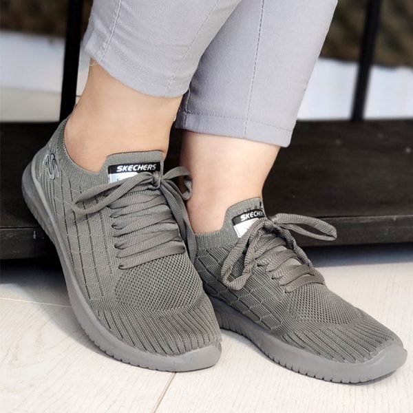 کتونی اسکیچرز طوسی - مانتو پاتریس رشت